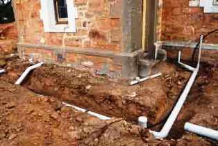 outside drainage Norbury